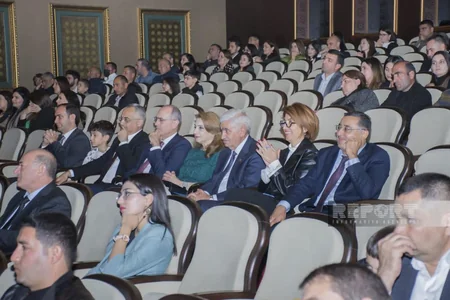 Naxçıvanda Heydər Əliyev Sarayında Xalq artisti Fidan Hacıyevanın solo konserti olub
