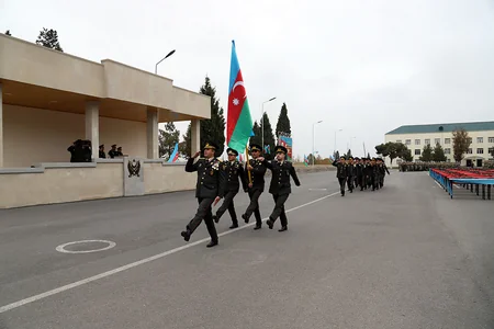 Azərbaycan Ordusunda andiçmə mərasimləri keçirilib