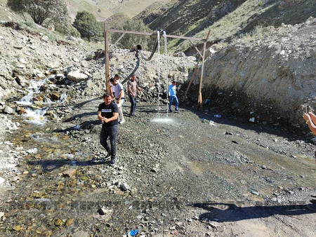 Kalbajar residents visit Omar Pass