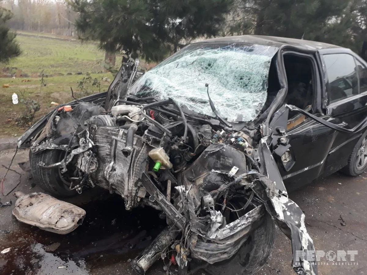 Bakıda yol qəzası baş verib, ölən var