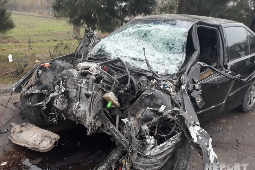 Bakıda yol qəzası baş verib, ölən var
