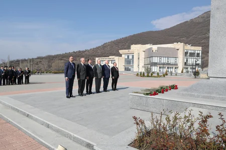 Şəkidə Ümummilli Liderin 100 illik yubileyinə həsr olunan tədbir keçirilib