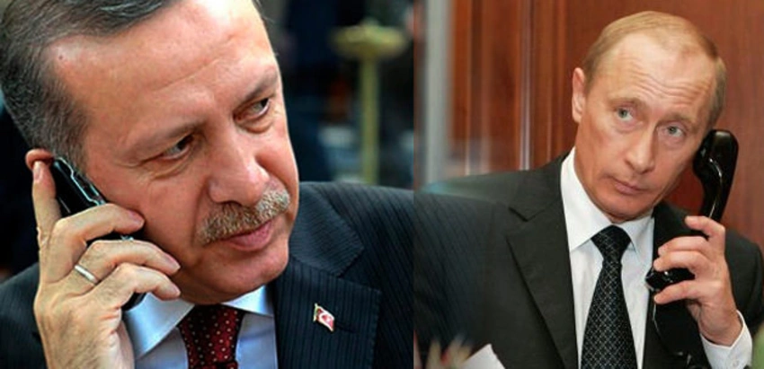 ​Ərdoğanla Putin arasında telefon danışığı olub