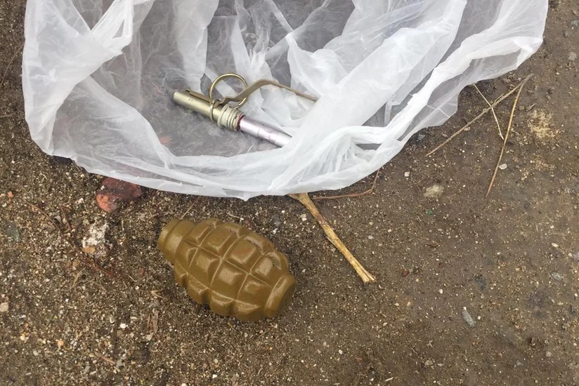 Bakıda əl qumbarası tapılıb