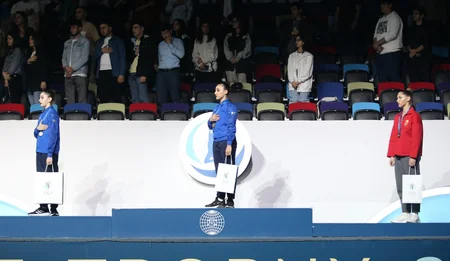Azərbaycan gimnastları AGF Trophydə qızıl və gümüş medallar qazanıblar 