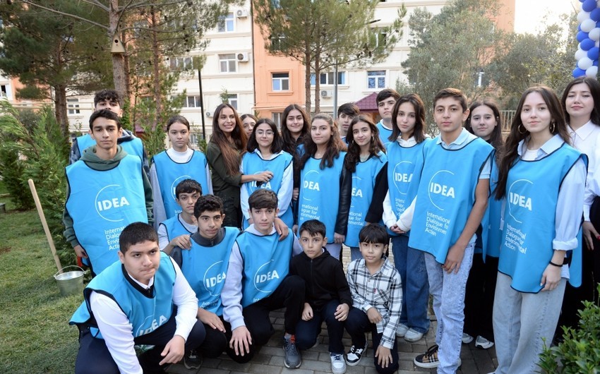 Leyla Aliyeva attends inauguration of another yard redeveloped under “Bizim həyət” project