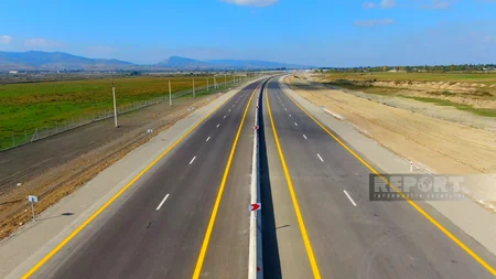 Bakı-Quba-Rusiya ilə dövlət sərhədi ödənişli yolu digər magistral yollardan daha sürətli olacaq