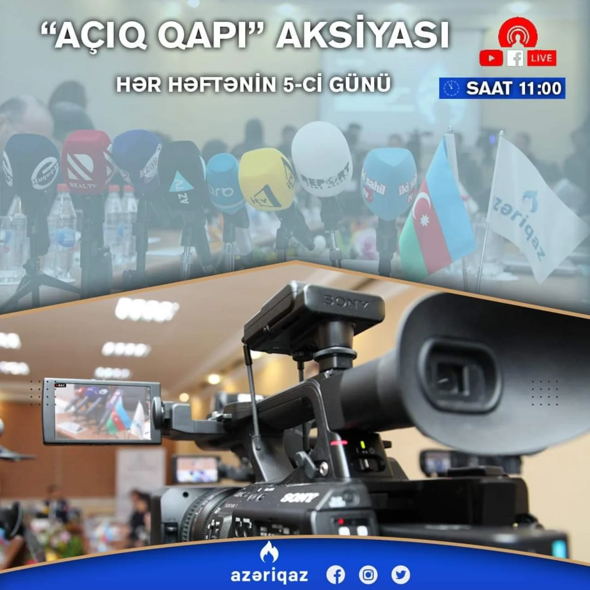 Sabah “Azəriqaz” növbəti “Açıq qapı” aksiyası keçirəcək