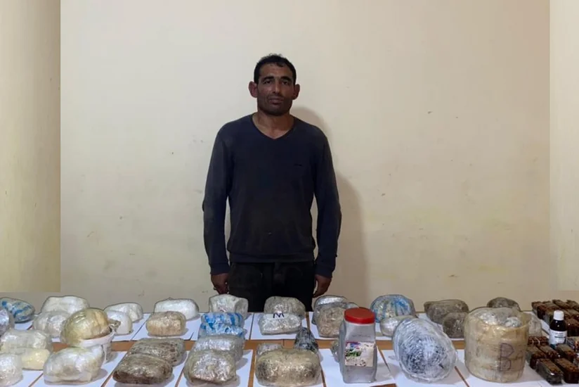 Dövlət sərhədini pozaraq qaçmağa cəhd edən şəxs saxlanılıb