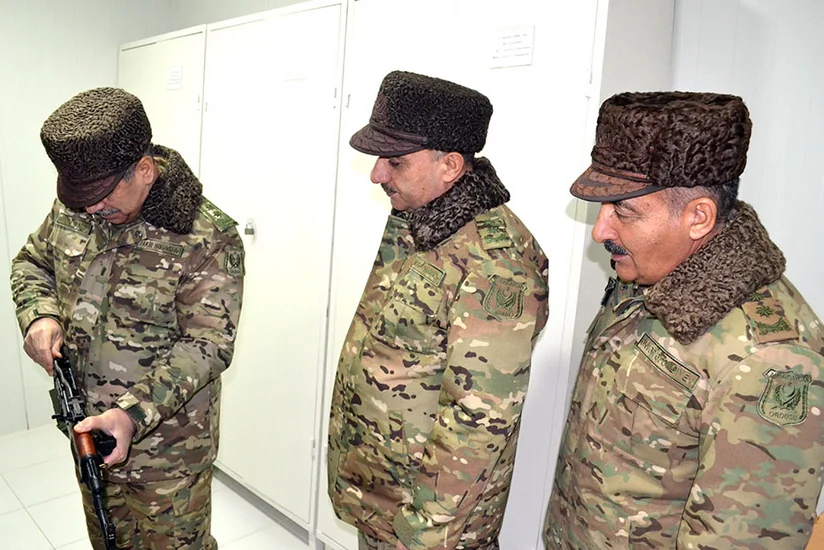 В Кяльбаджарском и Лачынском районах сданы в эксплуатацию военные объекты