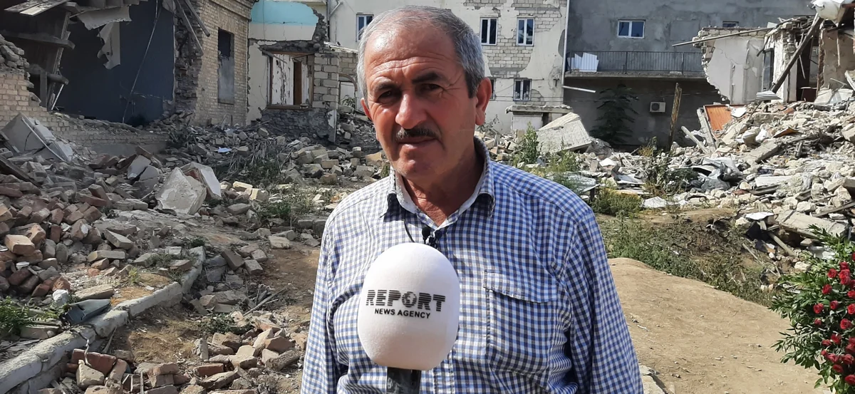 Ailəsinin dörd üzvü şəhid olan Gəncə sakini: Dağıntılardan sağ çıxdığım üçün sevinə bilmirəm