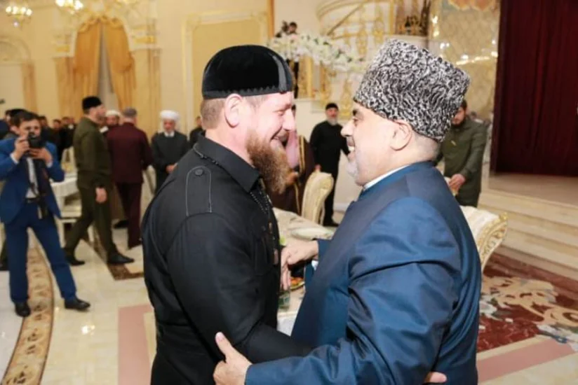 Allahşükür Paşazadə Ramzan Kadırov ilə görüşüb
