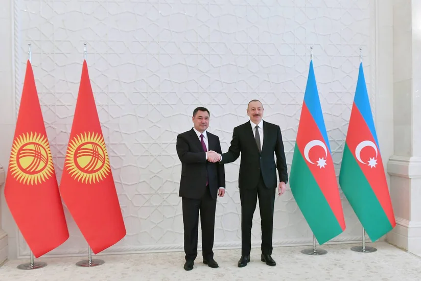 İlham Əliyev Qırğız Respublikasının Prezidentini təbrik edib