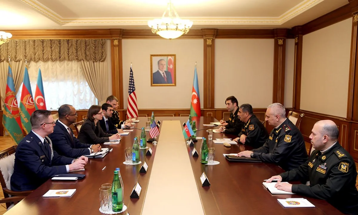 Azerbaijan, United States discuss issues of expanding military-technical cooperation