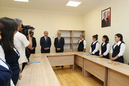 Heydər Əliyev Fondunun Göyçay, İsmayıllı və Qəbələdə inşa etdiyi məktəblər istifadəyə verilib