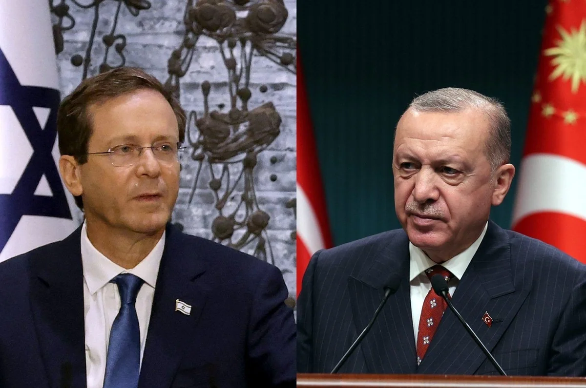 Ərdoğan İsrail Prezidenti ilə bölgədəki gərginlikdən danışıb