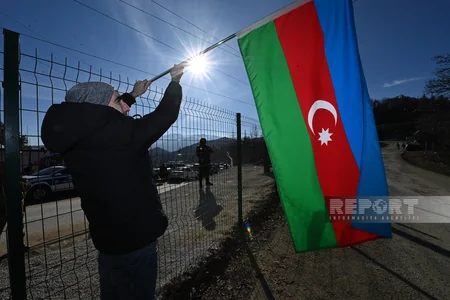 Protest continues on Khankandi-Lachin road, participants in high spirits
