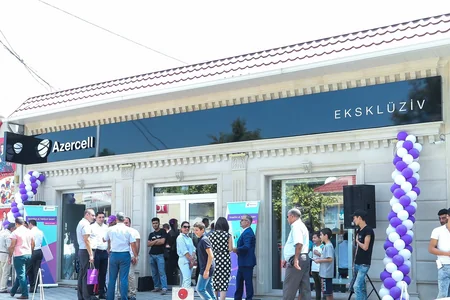 Azercell Bərdədə yeni Eksklüziv mağazasını abunəçilərin ixtiyarına verib
