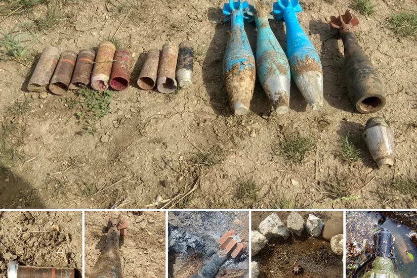 ANAMA Qazax və Ağstafada silah-sursat aşkarladı