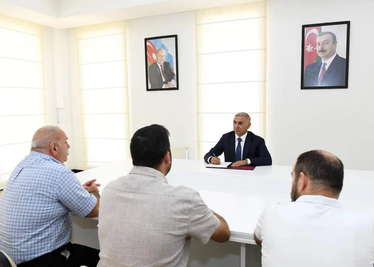 Azərişıq ASC sədri Qubada vətəndaşları qəbul edib