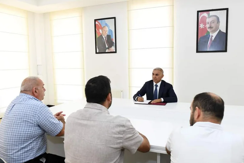 Azərişıq ASC sədri Qubada vətəndaşları qəbul edib