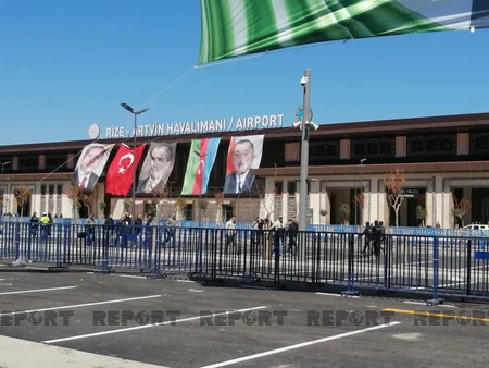 PHOTO REPORTAGE from the new airport in Rize 
