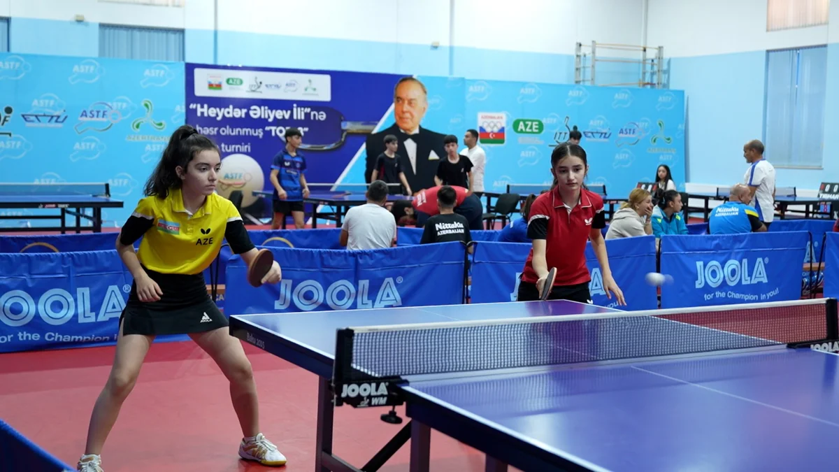 Stolüstü tennis üzrə Azərbaycan birinciliyinə start verilib