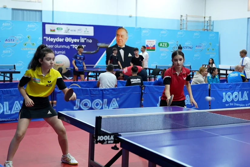 Stolüstü tennis üzrə Azərbaycan birinciliyinə start verilib