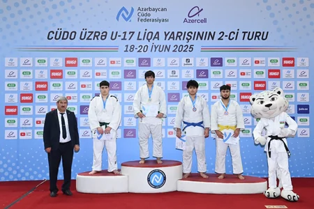 Bakıda yeniyetmə cüdoçular arasında təşkil olunan Liqa yarışının II turu başa çatıb