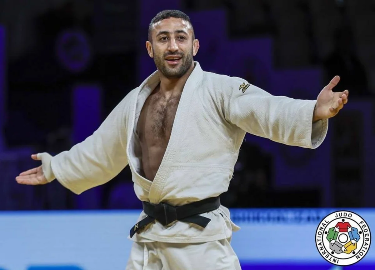 Azərbaycanlı cüdoçu Bakıdakı Böyük Dəbilqə turnirində gümüş medal qazanıb