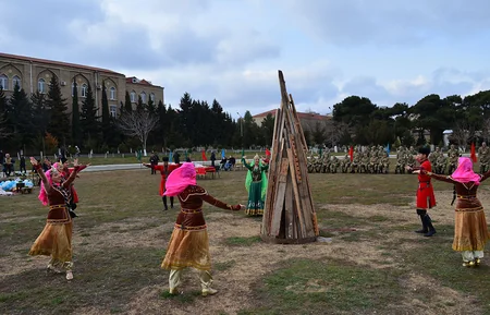 Series of events held in Azerbaijan Army on Novruz holiday