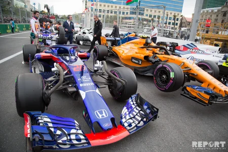 “Formula 1”in pərdəarxası - FOTOREPORTAJ