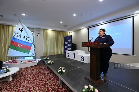 Azərbaycan Yelkən Federasiyası qalib idmançıları mükafatlandırıb