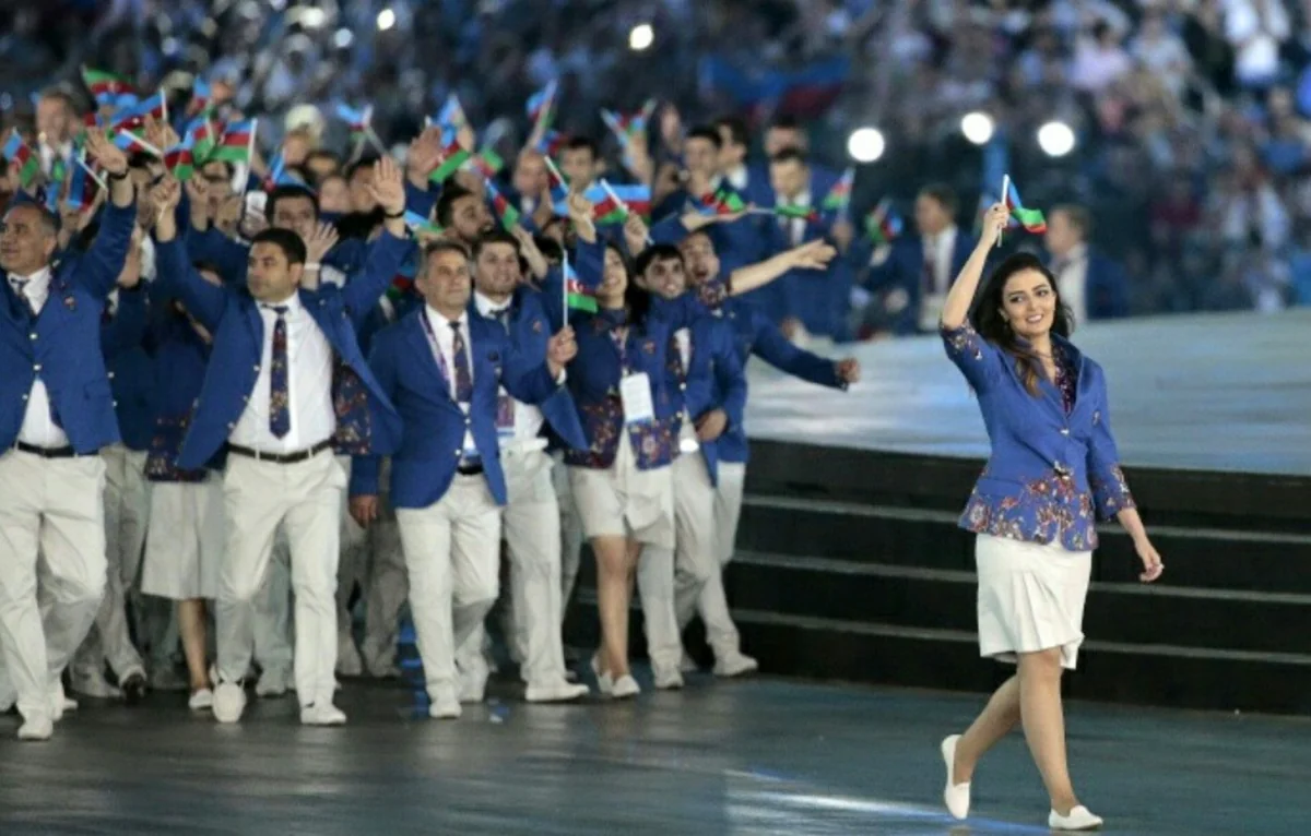 Bakı 2015in bağlanış mərasimində də bayraqdarların keçidi olacaq