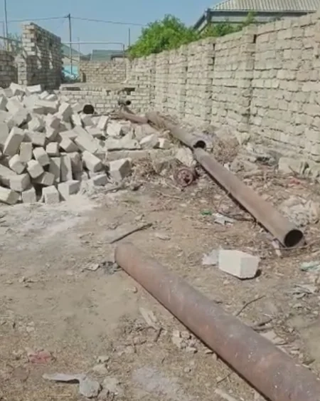 Bakıda magistral su xəttinin yerini özbaşına dəyişməyə cəhd edilib