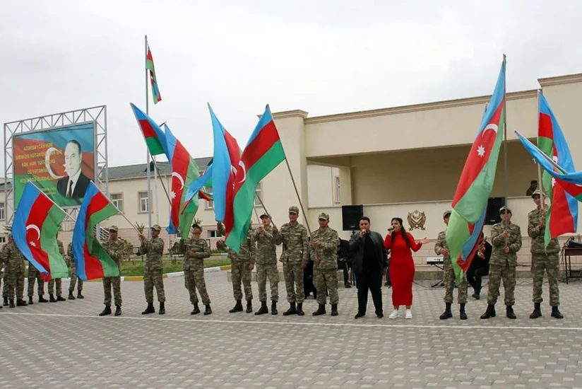 Hərbi qulluqçuların asudə vaxtı yüksək səviyyədə təşkil olunur