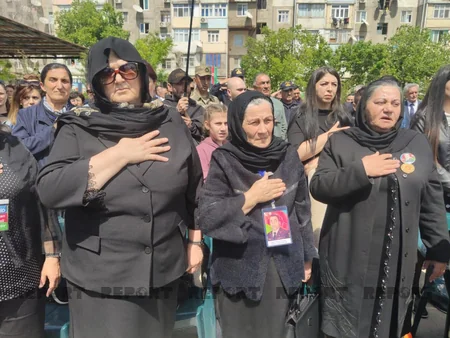 Sumqayıtda XTQ-nin şəhid gizirinin adı əbədiləşdirilib