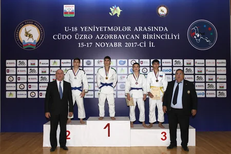 Yeniyetmə cüdoçuların Azərbaycan birinciliyinin ilk gününə yekun vurulub