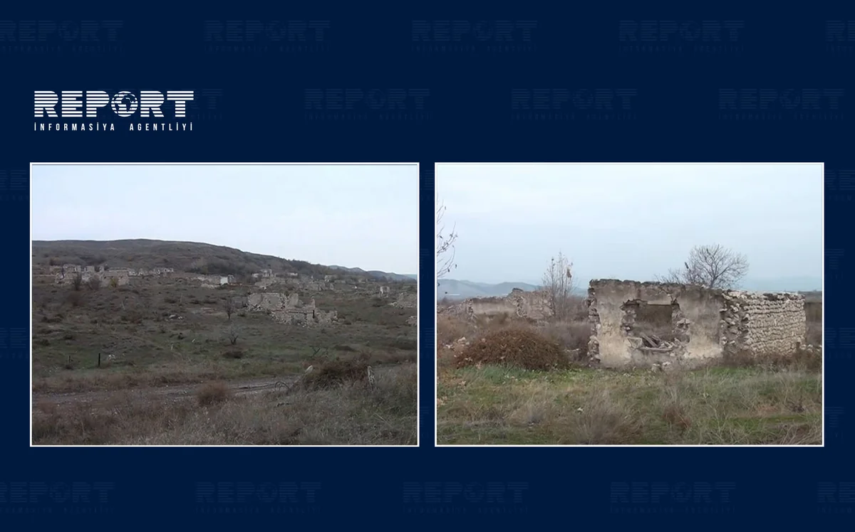 Cəbrayılın Sarıcalı kəndindən videoreportaj