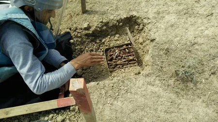 Azərbaycanda ötən ay 168 partlamamış hərbi sursat aşkar edilərək zərərsizləşdirilib