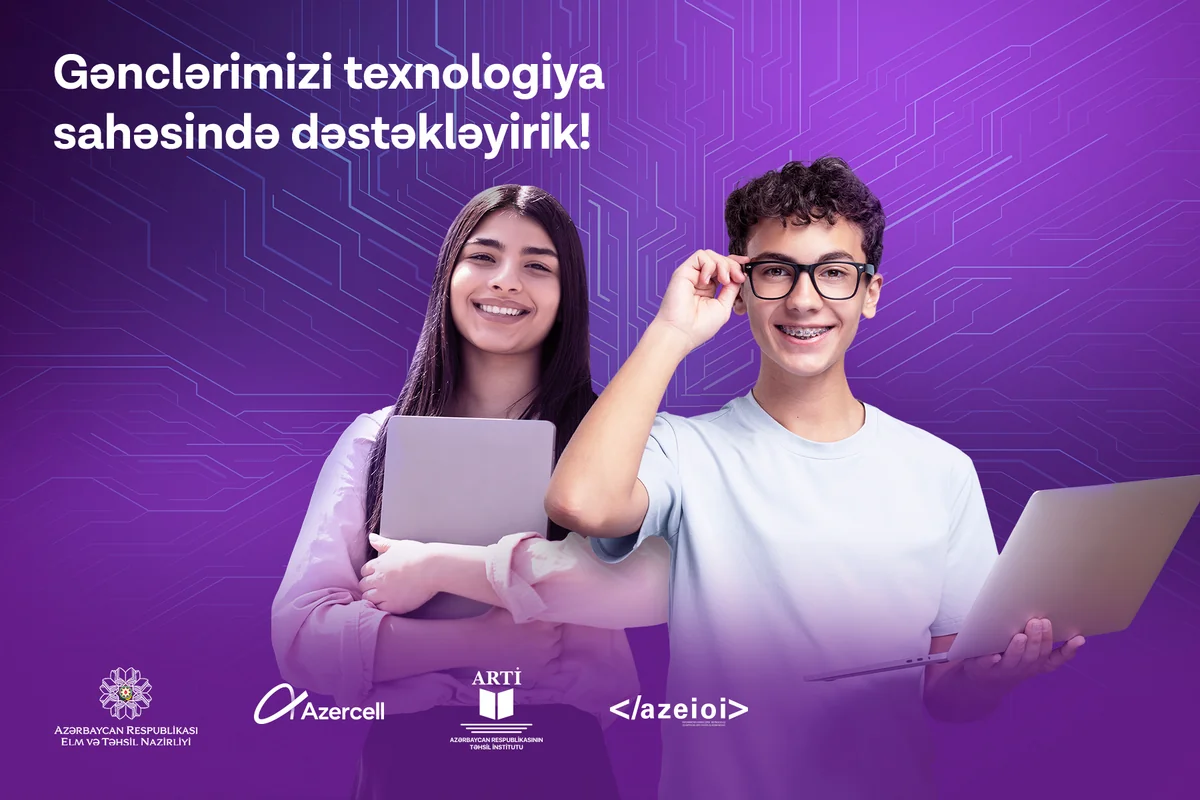 Azercellin dəstəyi ilə informatika fənni üzrə Bahar Düşərgəsi təşkil olunub