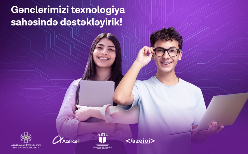 Azercellin dəstəyi ilə informatika fənni üzrə Bahar Düşərgəsi təşkil olunub 