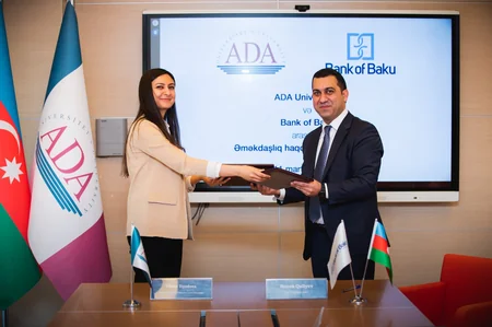 Bank of Baku və ADA Universiteti arasında memorandum imzalanıb: mini MBA proqramı təşkil ediləcək