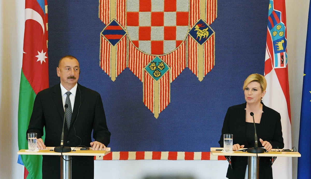 Prezident İlham Əliyev: “Xorvatiya ilə strateji tərəfdaşlıq əlaqələrimiz genişlənir, güclənir”