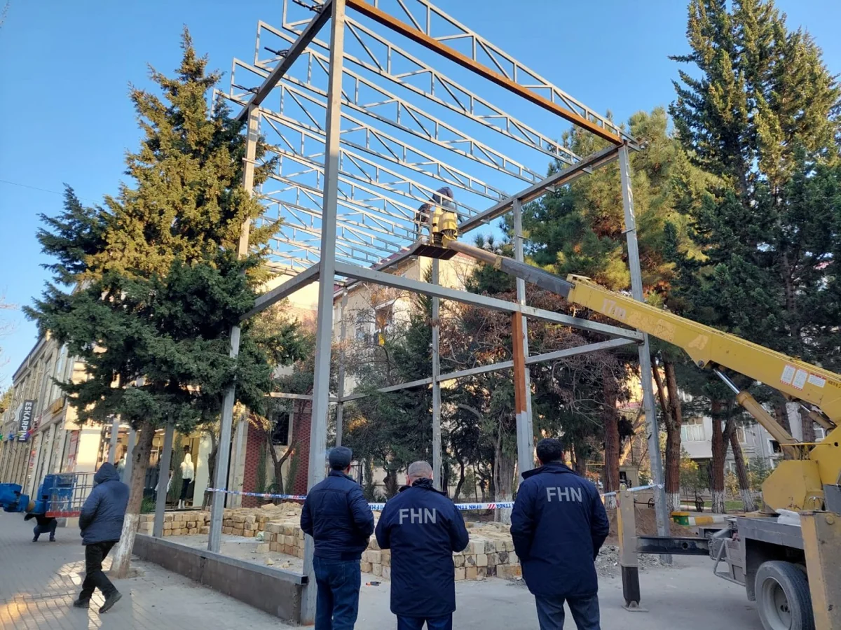 В Сумгайыте повторно предотвращено незаконное строительство объекта