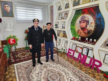Göyçayda Novruz bayramı münasibətilə şəhid ailələri və qazilər ziyarət olunub