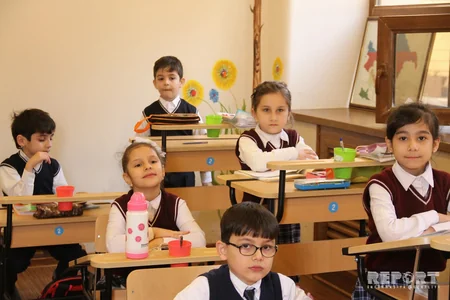 Bakı məktəbinin qeyri-adi sinif otağından - REPORTAJ