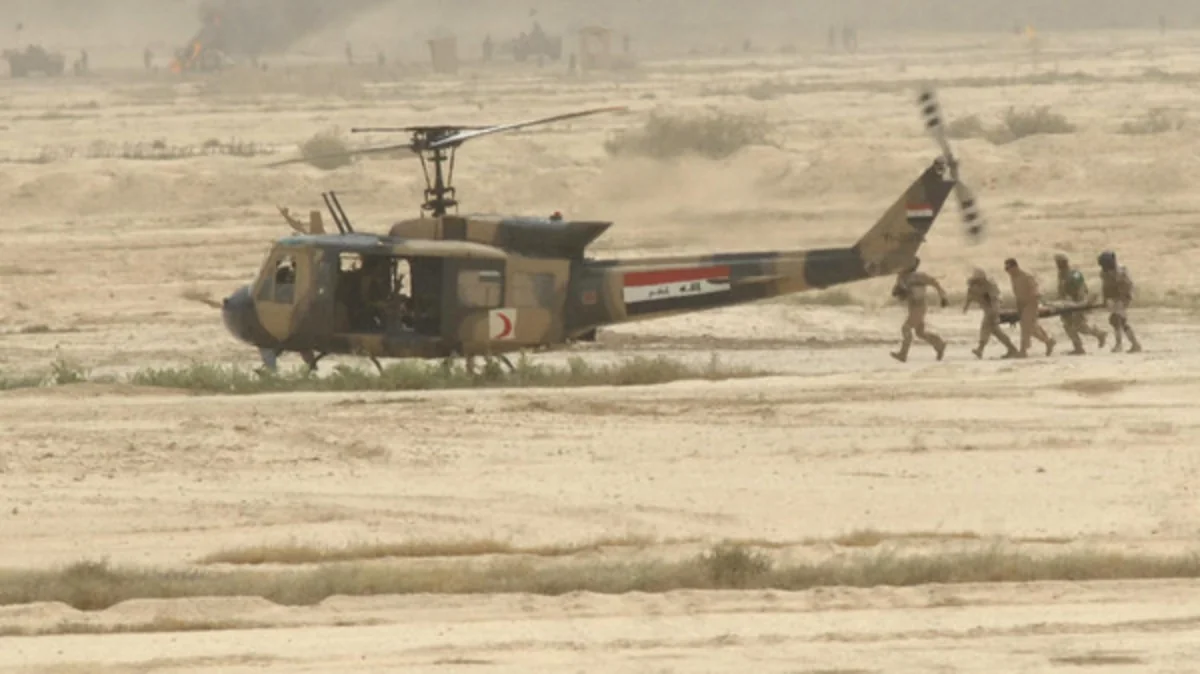ISIS shoots down Iraq helicopter, pilots killed