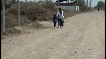 Sabirabadda 2,5 km-lik yol problemi: şagirdlər dərsə, xəstələr həkimə vaxtında gedə bilmir - REPORTAJ