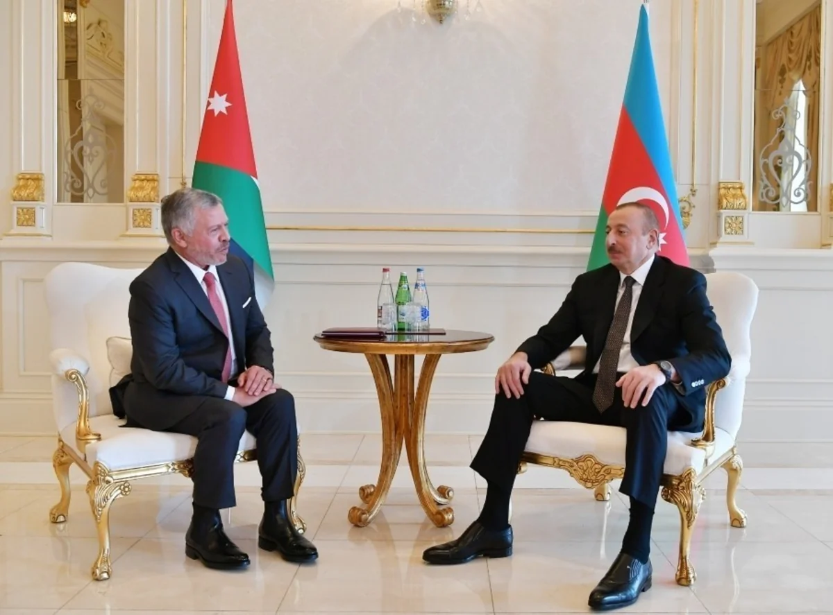 II Abdullah Azərbaycan Prezidentini təbrik edib